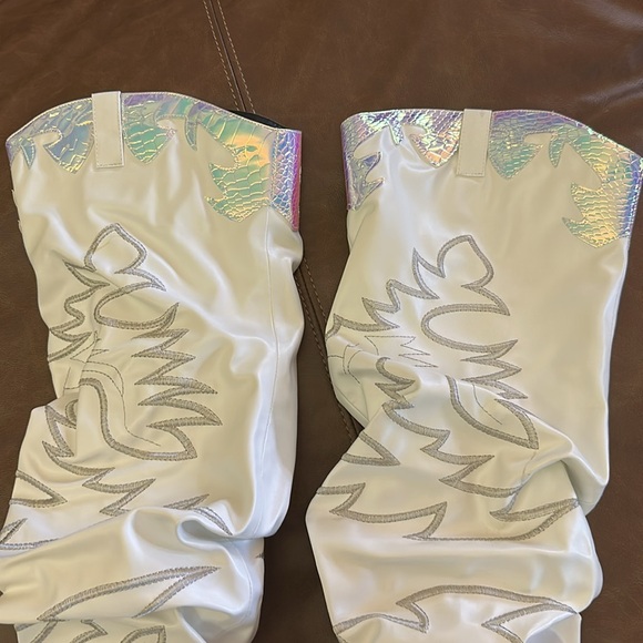 NWT Dolls Kill x Cape Robbin Pure Love Bandit Cowgirl Boots - Picture 6 of 12